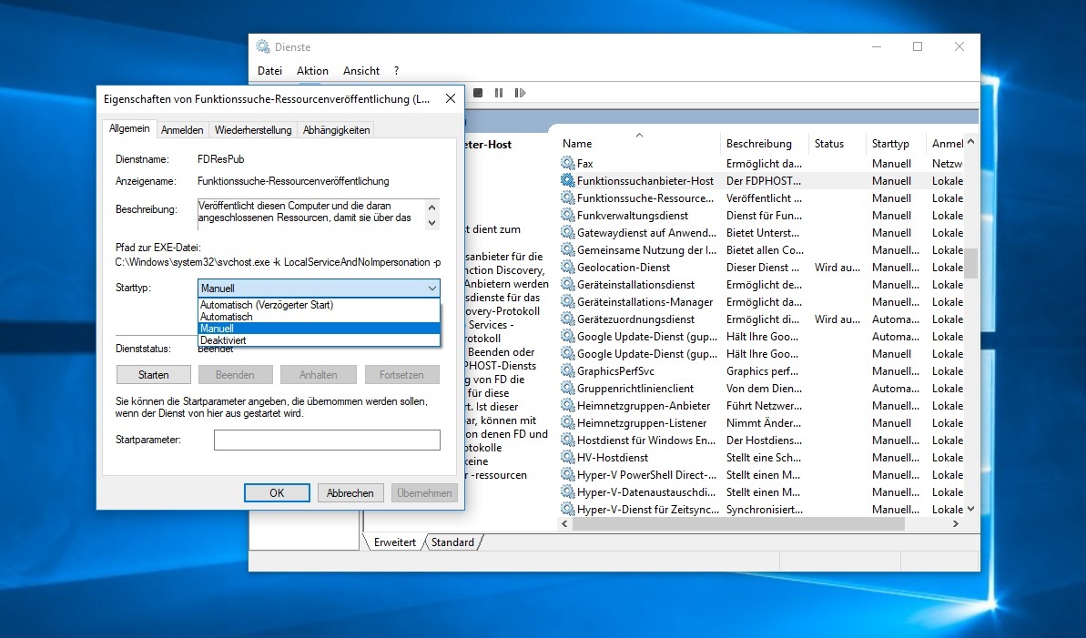 Lösung: Windows 10 1803 - PCs im Netzwerk werden nicht erkannt