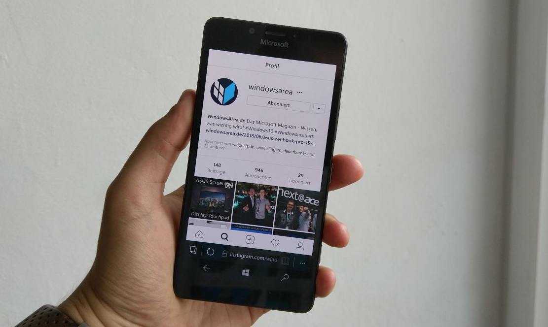 Instagram für Windows 10 Mobile erhält übersichtlichere Kommentare