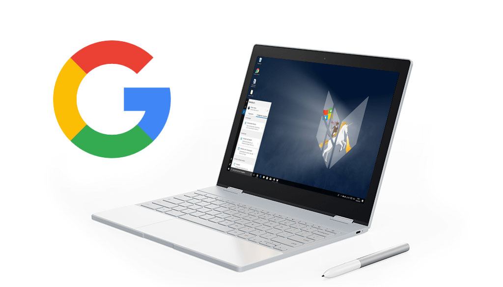 Google will Windows 10 auf Chromebooks ermöglichen