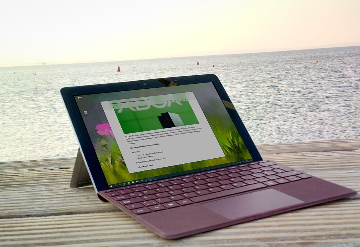 Microsoft Surface Go bekommt ein weiteres Firmware-Update