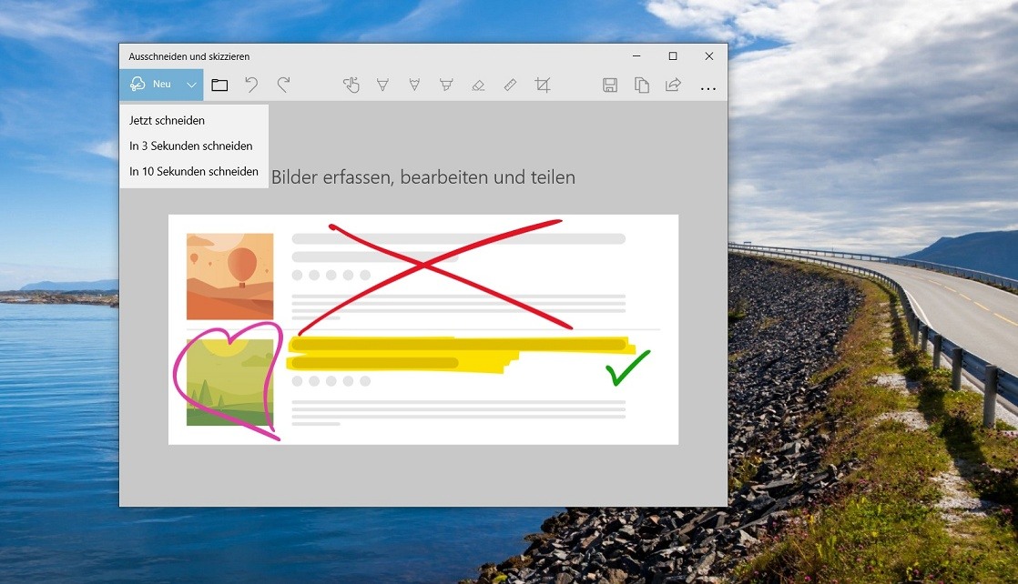 Windows 10 Ausschneiden Und Skizzieren App Bekommt Ein Update