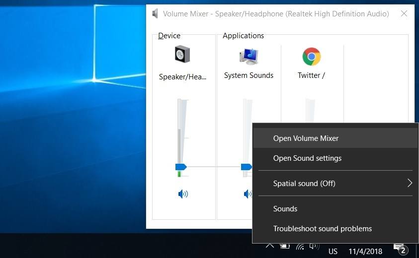 Nächstes Windows 10-Update könnte Lautstärkemixer entfernen