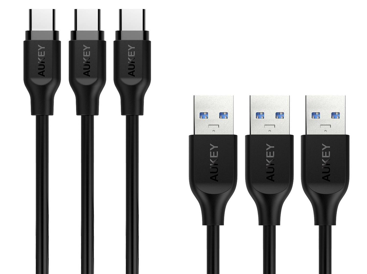 Deals: Drei Aukey USB-C Kabel für günstige 5,99 Euro