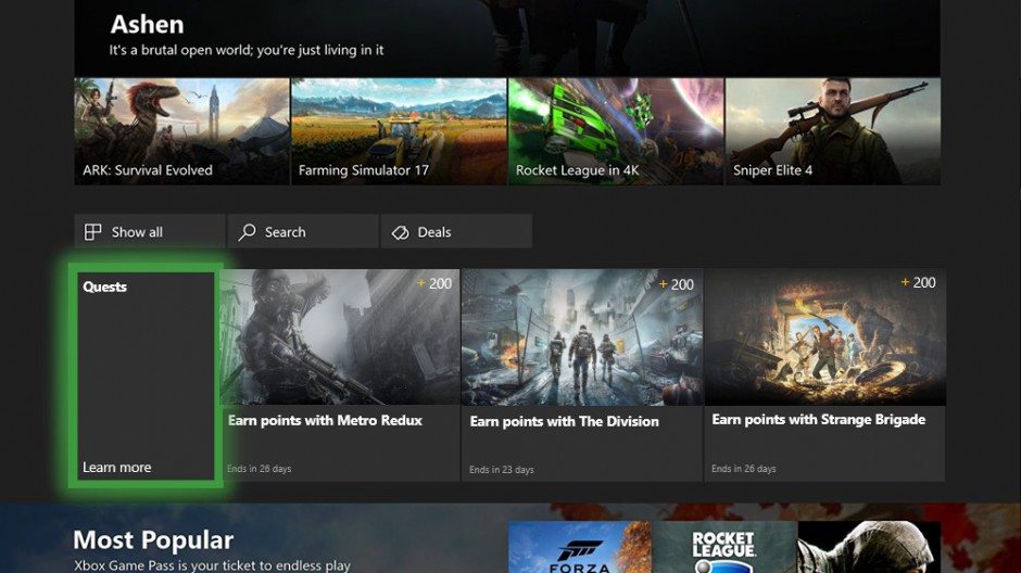 Xbox Game Pass: Erspielt euch Microsoft Rewards Punkte