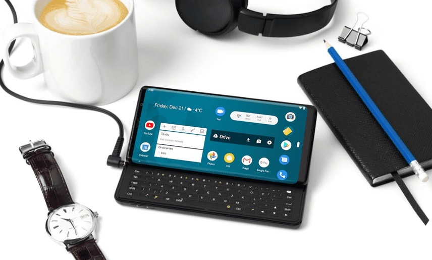 Surface Phone Idee? F(x)tec Pro 1 ist ein Smartphone mit QWERTZ-Tastatur