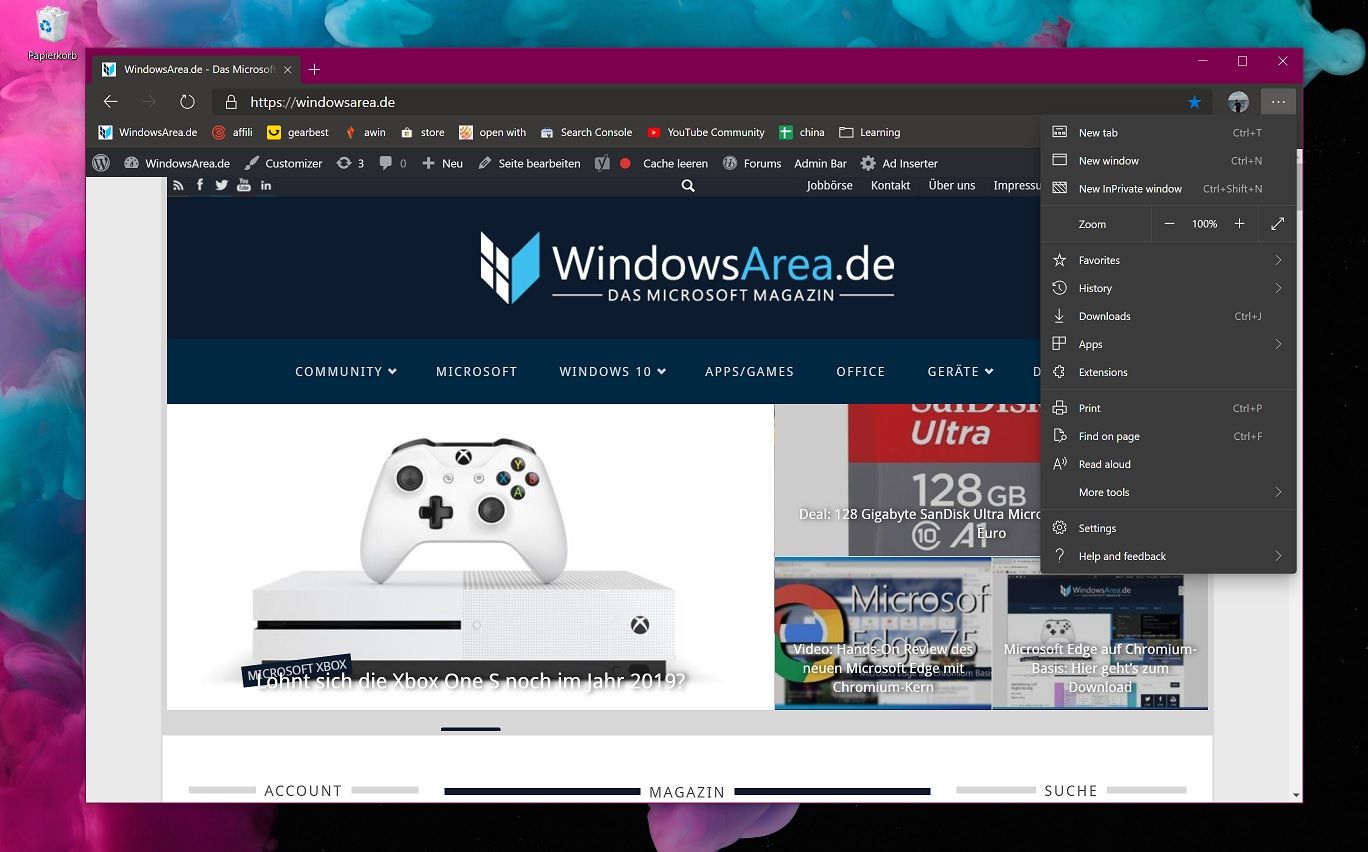 Neuer Microsoft Edge auf Chromium-Basis zum Download erhältlich