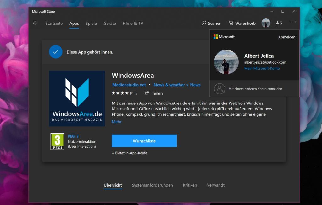 Как активировать код в microsoft store windows 10 с другого региона