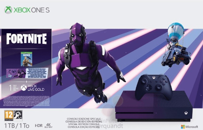 Xbox One S Fortnite Edition: Violette Konsole kommt für 299 Euro