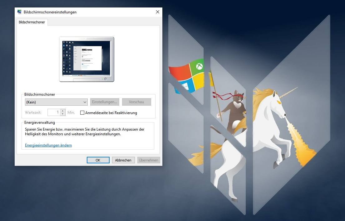 Anleitung: Windows 10 Bildschirmschoner einrichten und aktivieren