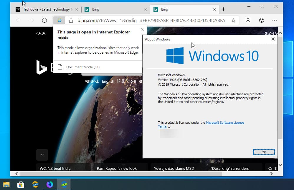 Microsoft Chromium Edge: Internet Explorer Modus nun funktional