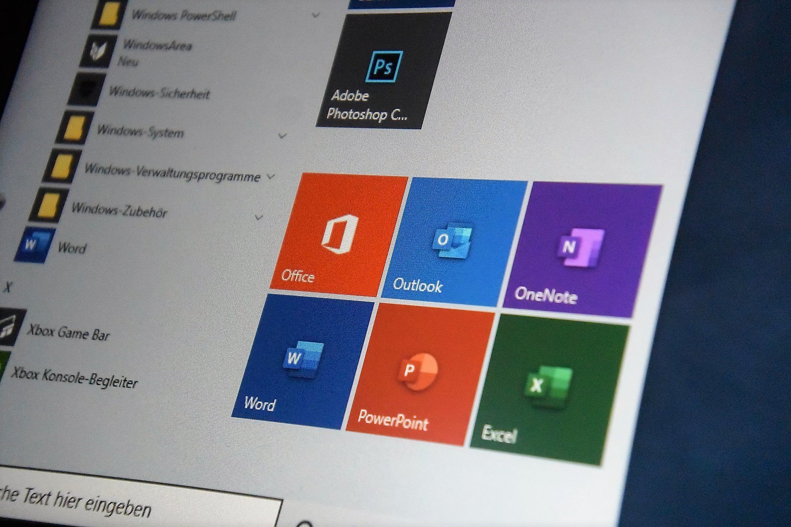 Microsoft Office Live-Kacheln im Windows 10 Startmenü 