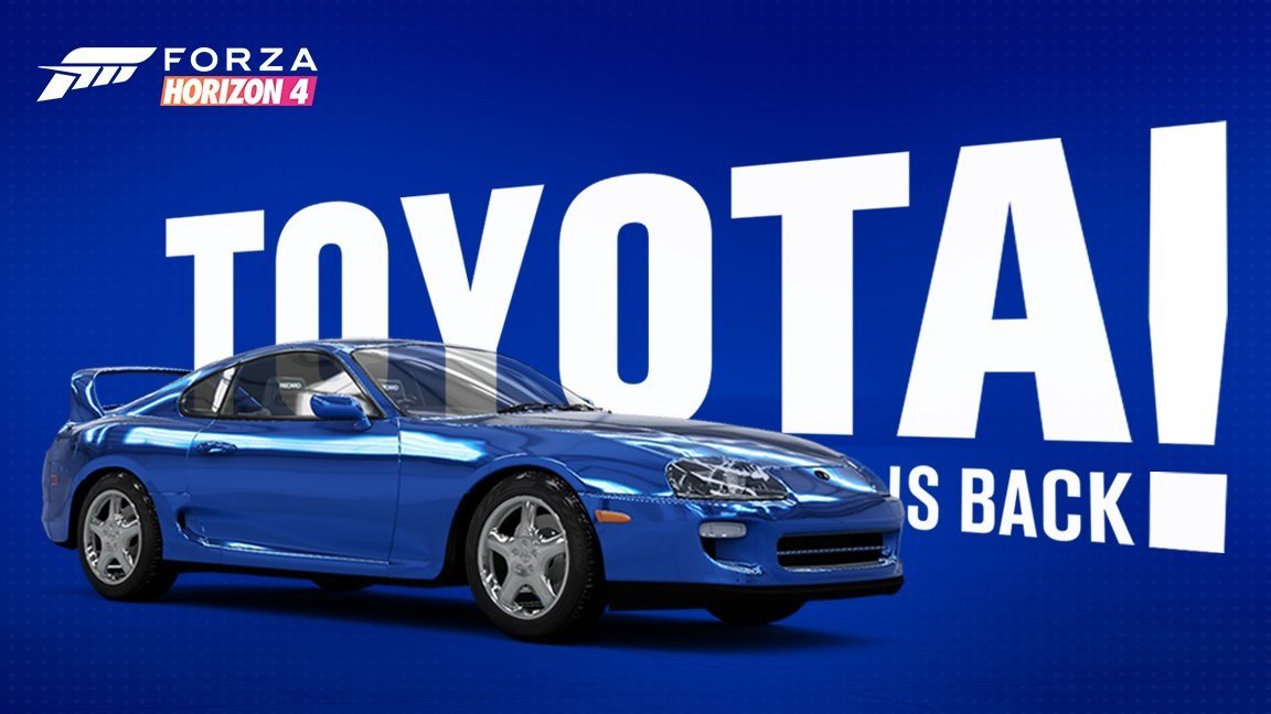 Forza Horizon 4: Toyota-Exklusivität für Sony ist zu Ende