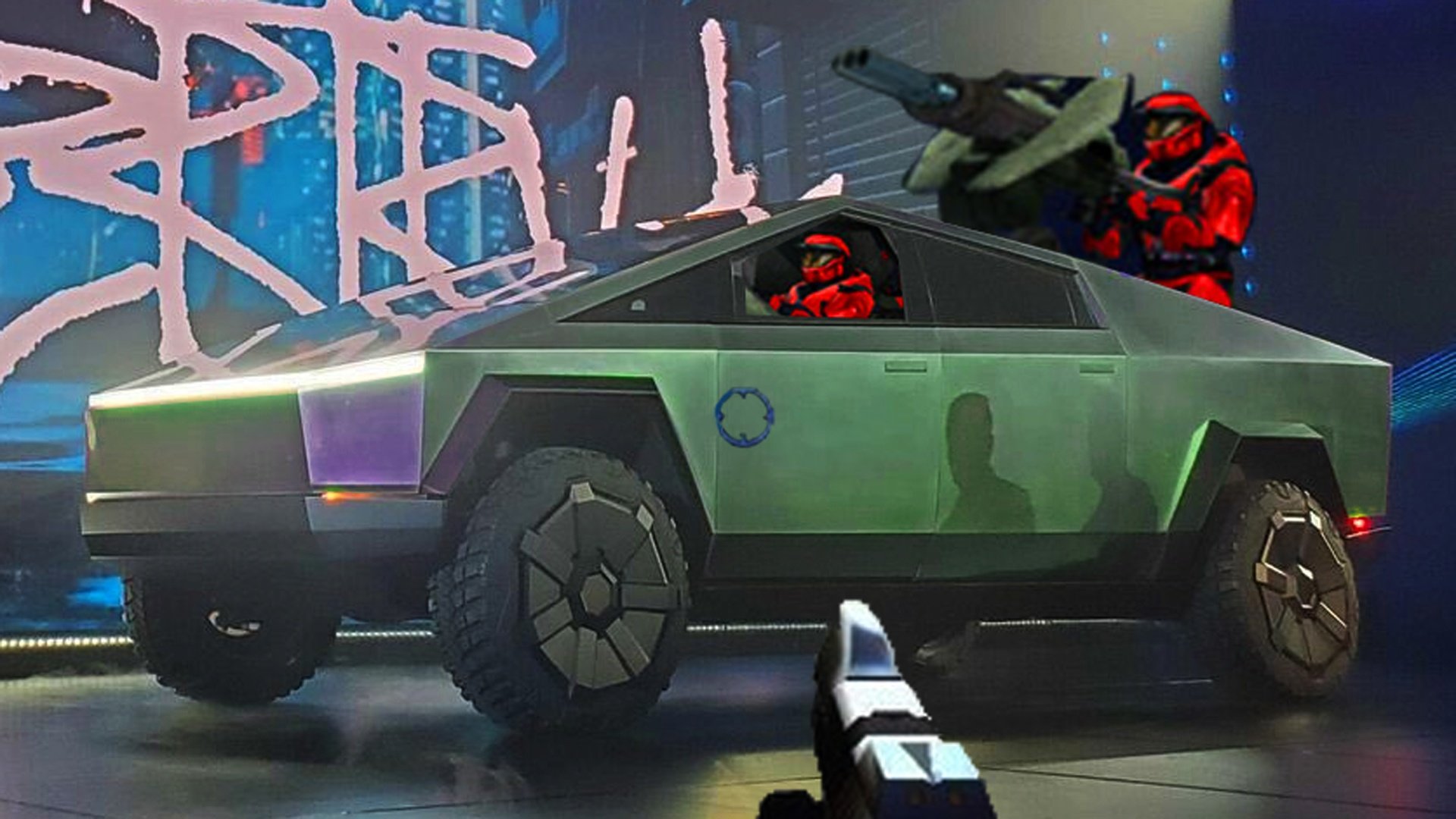 Tesla Cybertruck: Halo War Inspiration, Sagt Elon Musk