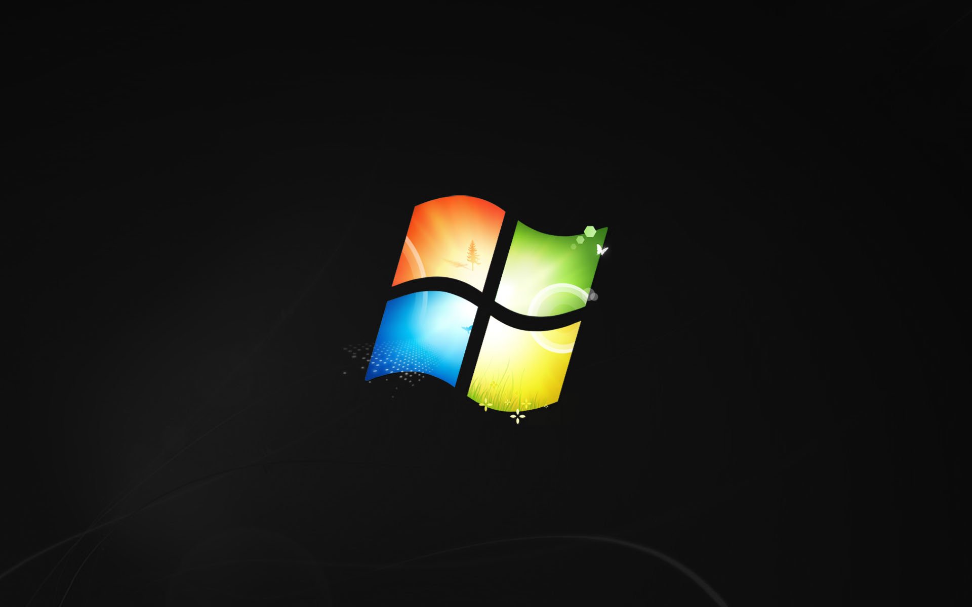 Windows 7 Wallpaper werden nun schwarz