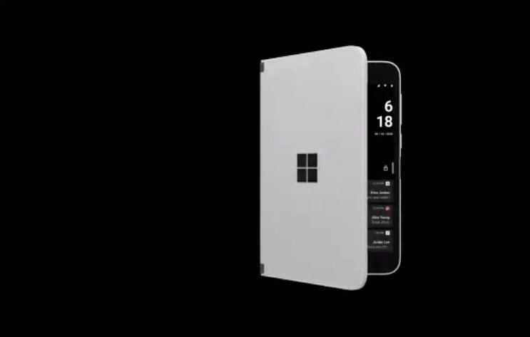 Durchgesickertes Video zeigt neues Surface Duo Feature