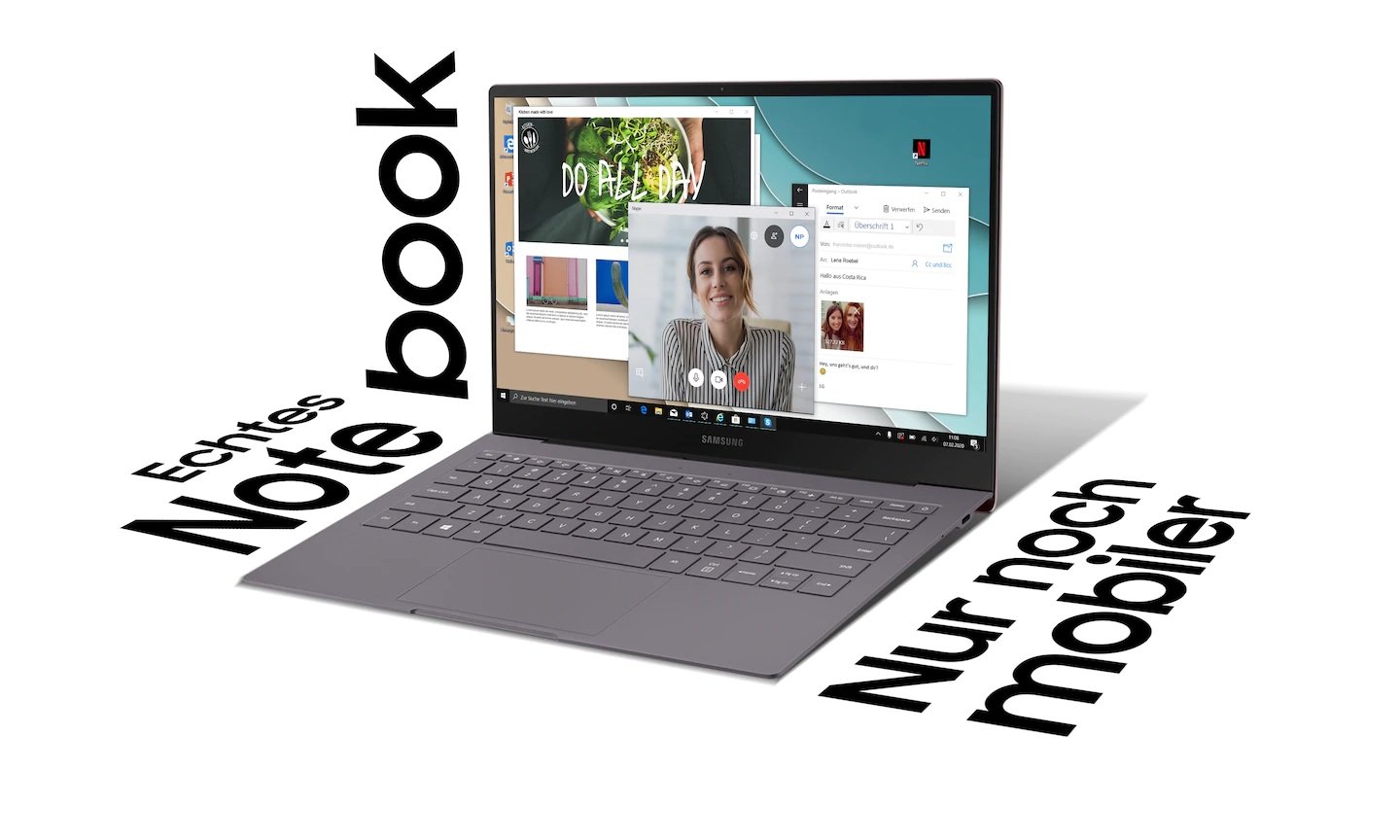 Samsung Galaxy Book S: Windows 10 ARM Notebook bald in Deutschland