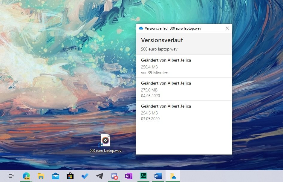 OneDrive Versionsverlauf nun im Windows Explorer verfügbar