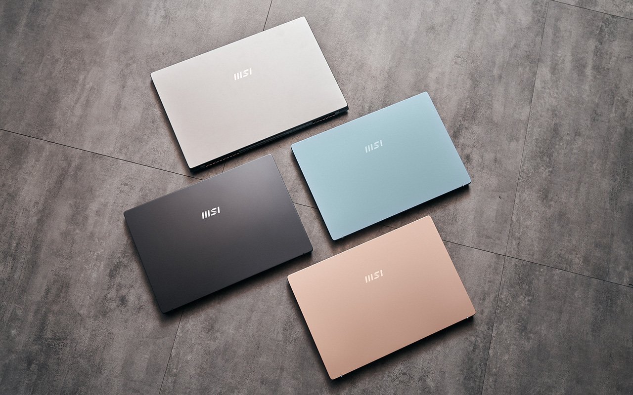 MSI baut nun farbenfrohe Business-Laptops