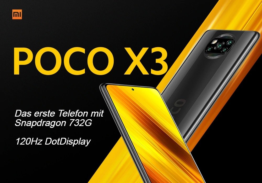 Xiaomi Poco X3: 200 Euro Smartphone mit Flaggschiff-Features geht an den Start
