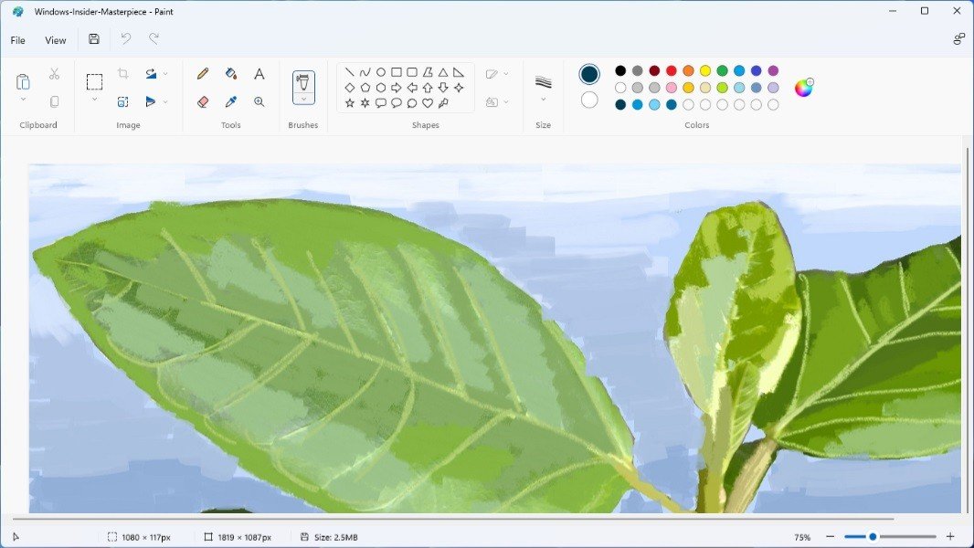 Microsoft veröffentlicht neu gestaltete Paint-App für Insider
