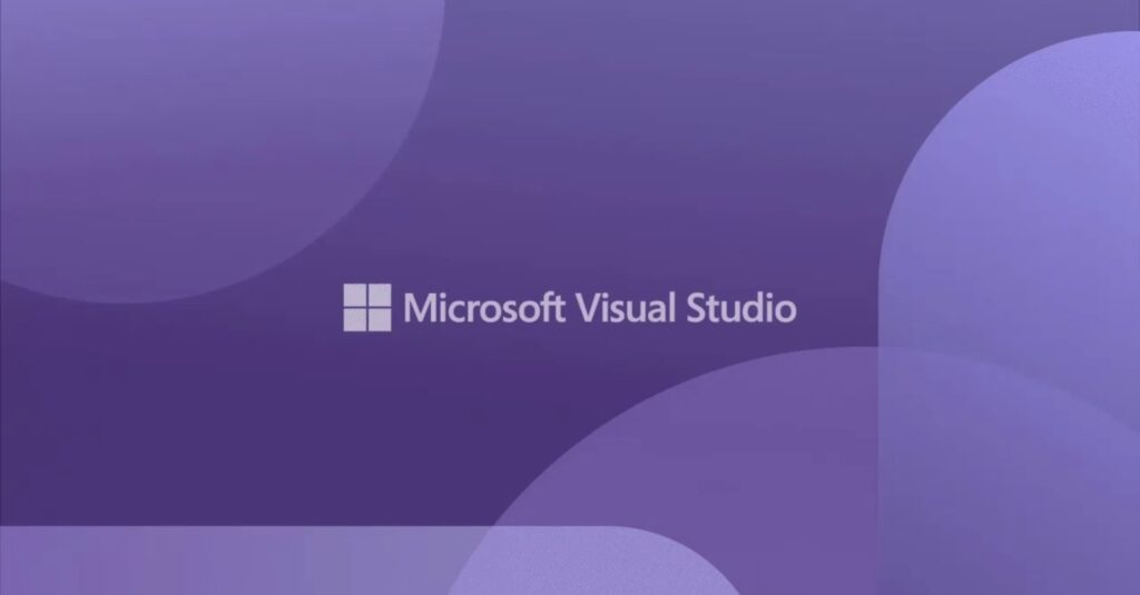 Microsoft Visual Studio-Schriftzug
