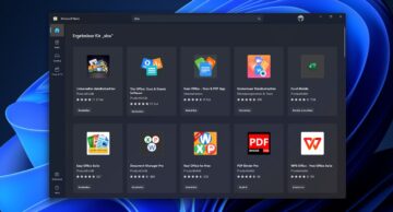 Microsoft Store schlägt Schrott-Apps vor anstatt offizielle Office-Programme