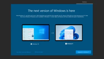 Windows 10 KB5020683 bringt Windows 11 Upgrade-Option in die Einrichtigung