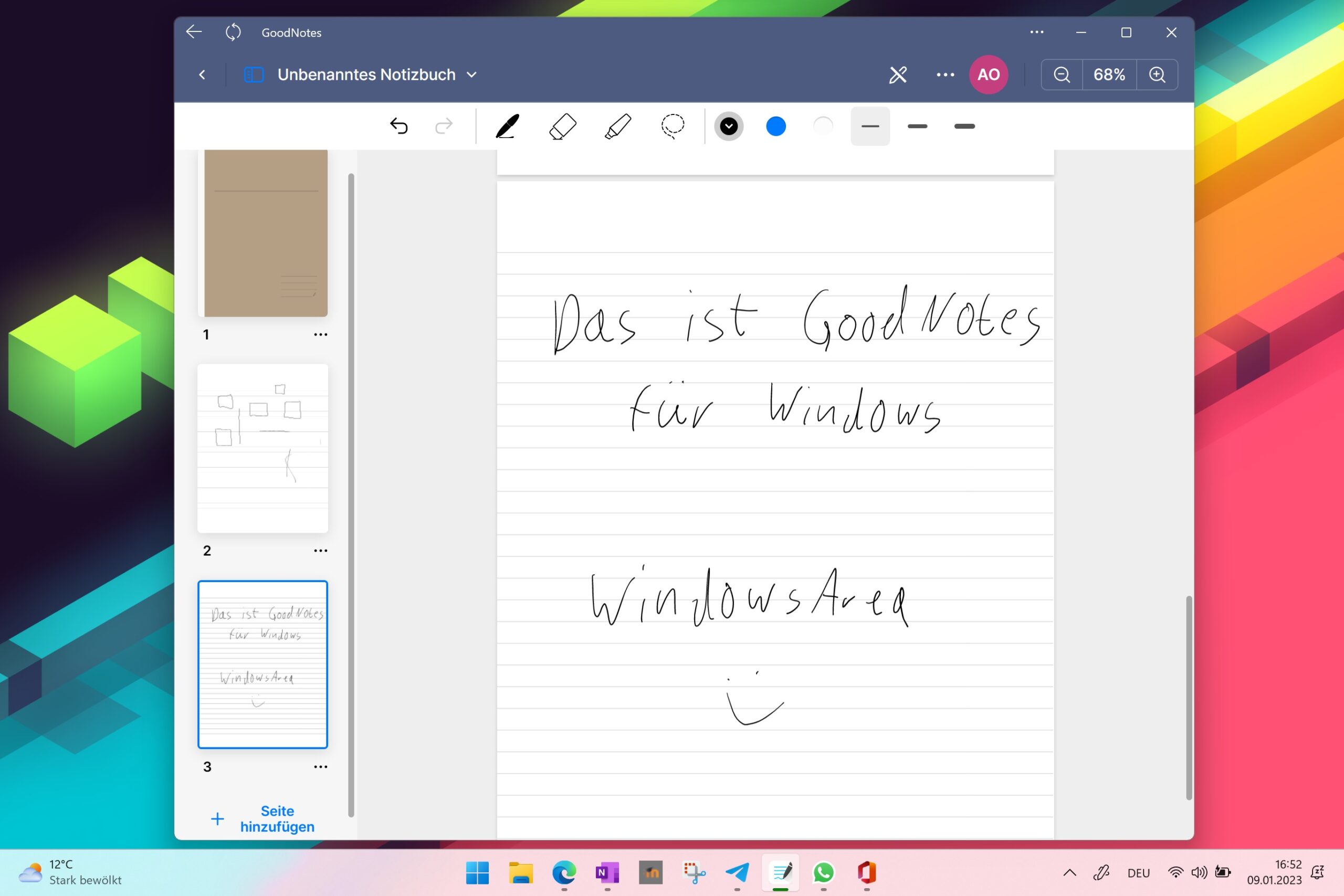 is there goodnotes desktop version