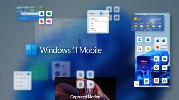 Windows 11 Mobile Konzept zeigt, was sein hätte können