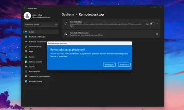 Anleitung: Windows 11 Remote Desktop aktivieren