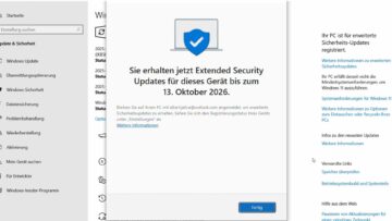Windows 10 ESU: So lässt sich der versteckte "Jetzt registrieren"-Knopf anzeigen